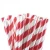 Słomka papierowa 197mm czerwone paski..webp
