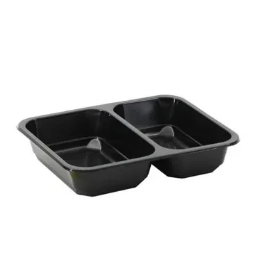Pojemnik do zgrzewu 2-kom. 178x227x40mm czarny .webp