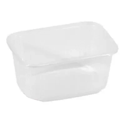 Pojemnik prostokątny surówkowy 300ml transparentny PP a'100.webp
