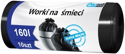 Worki na śmieci LDPE 160l czarne.webp