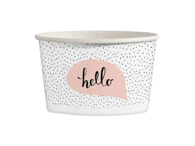 miska papierowa na lody pastele hello kropka.webp