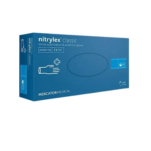 Rękawiczki nitrylowe Nitrylex classic niebieskie 100szt.webp.webp