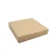 Pudełko papierowe na sushi 32x32x5cm kraft zamknięte.webp