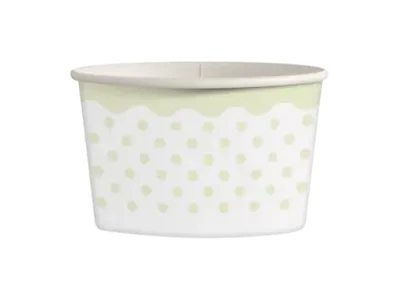 miska papierowa na lody pastele kropeczki.webp