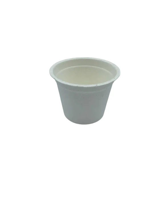 Kubek z trzciny cukrowej 110ml na lody lub espresso - 2.webp