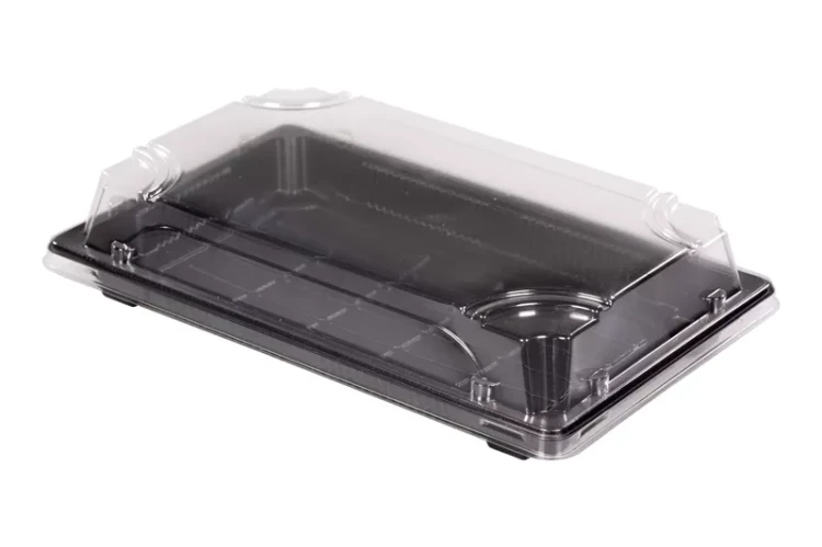 Opakowanie pudelko na sushi plastikowe OP7 HP7.webp