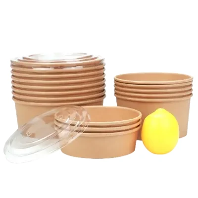 Miski papierowe 500ml + dekle rPET.webp