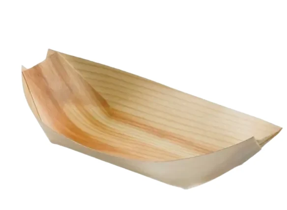 Łódka bambusowa pusta .webp