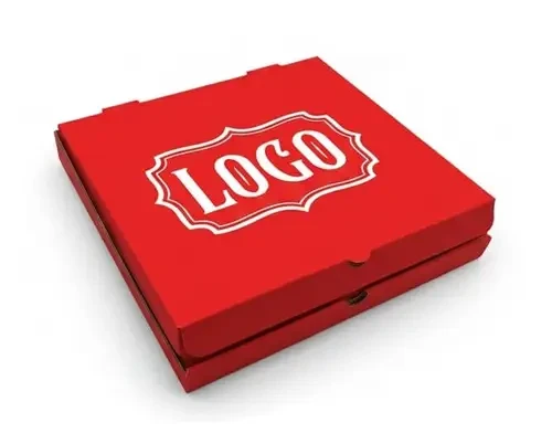 Karton na pizze 32x32x4cm z czerwonym logo.webp