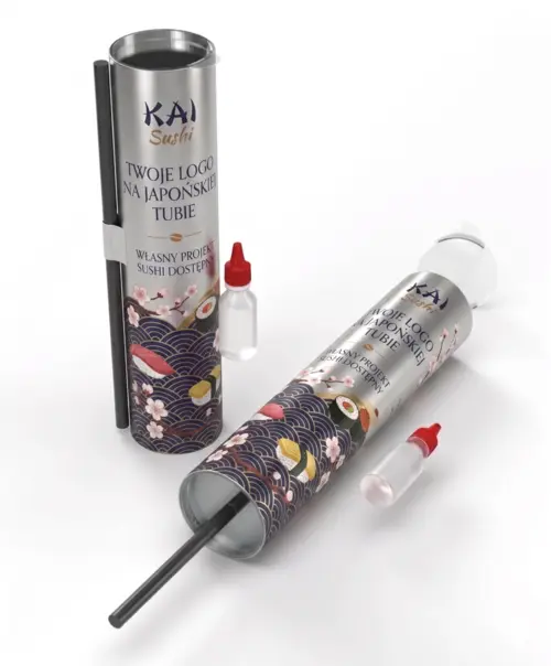 Tuba na sushi z nadrukiem.webp