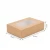 Pudełko na sushi z okienkiem 19x13x5cm kraft z wymiarami.webp