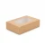 Pudełko na sushi z okienkiem 19x13x5cm kraft.webp