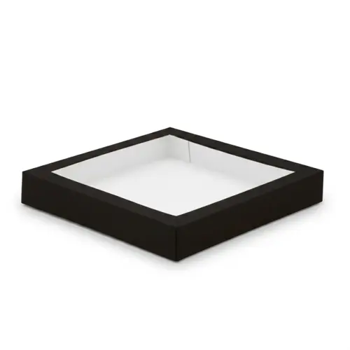 Pudełko na sushi z okienkiem 32x32x5cm czarne.webp