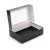 Wkładka czarna do pudełka na Sushi 26x19x5cm pudełko czarne z okienkiem.webp
