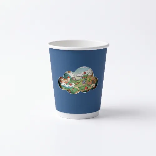 Kubek papierowy z nadrukiem 3D rotacyjny chmurka.webp