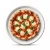 Talerz z trzciny cukrowej ø32cm 12,5 okrągły biały z pizzą.webp