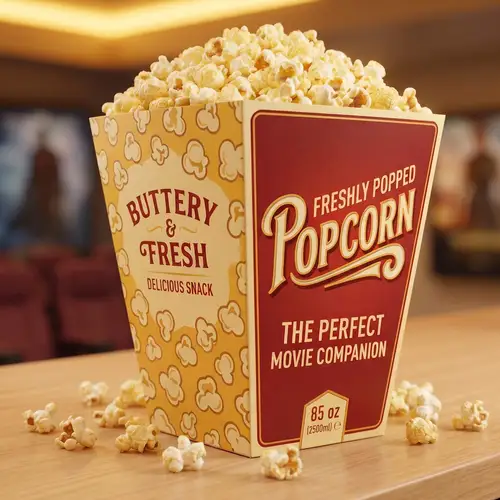 Opakowanie kartonik na popcorn z nadrukiem 2500ml.webp