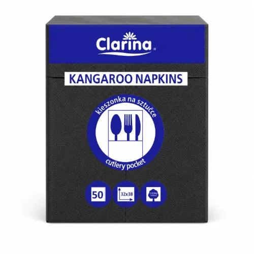 Serwetki kangurki kieszonki czarne.webp