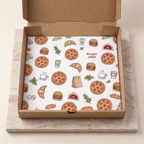 Podkładka pod pizzę (tłuszczoodporna) arkusz otwarty karton.webp