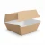 Burger box papierowy 15x15cm biało-brązowy.webp