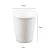 Kubek z trzciny cukrowej 300ml ø90mm z wymiarami.webp