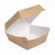 Burger box papierowy 11,5x11,5x7,5cm biało-brązowy mały.webp