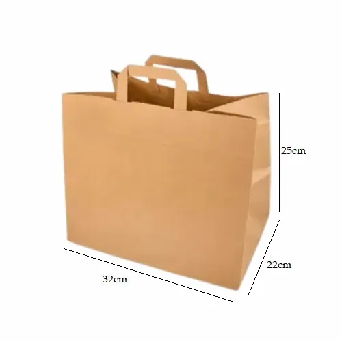Torba cateringowa klockowa 32x22x25cm kraft z wymiarami.webp