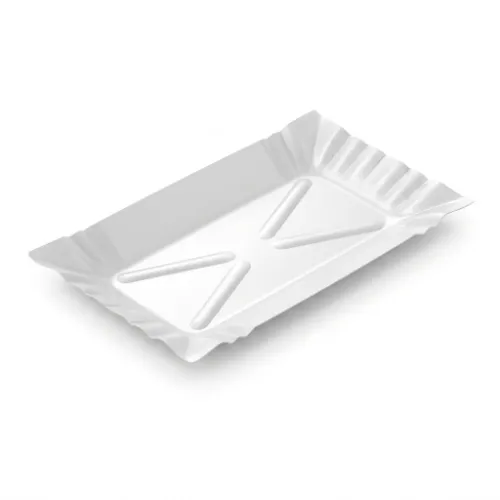 Tacka papierowa biała płaska.webp