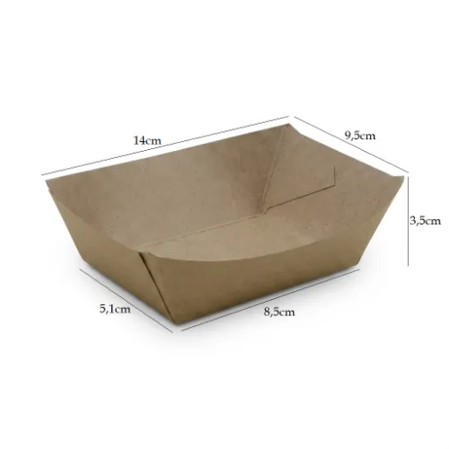Tacka papierowa S łódka kraft z wymiarami.webp