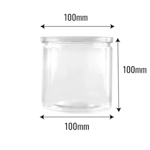 Puszka PET 650ml ø100mm (typu słoik)  z wymiarami.webp