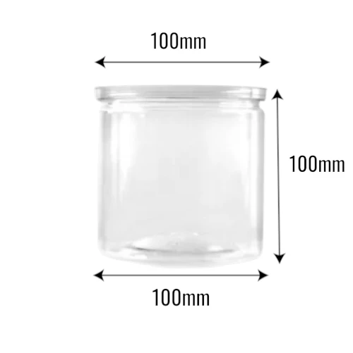 Puszka PET 650ml ø100mm (typu słoik)  z wymiarami.webp