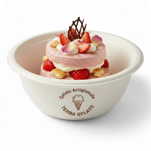 Miska z trzciny cukrowej 240ml na lody z NADRUKIEM.webp