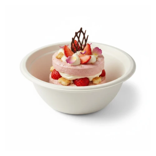 Miska z trzciny cukrowej 240ml na lody .webp