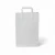 Torba papierowa 26x15x41cm biała ucho płaskie widok z przodu .webp