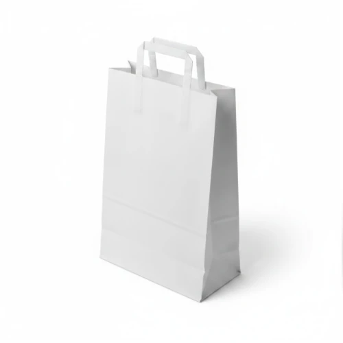 Torba papierowa 26x15x41cm biała ucho płaskie (1).webp