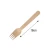 Widelec drewniany 16 cm Natura z wymiarami .webp