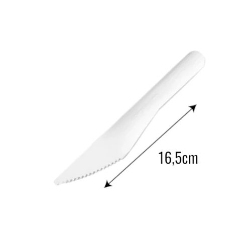 Nóż papierowy 16,5cm z wymiarami .webp