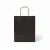 Torba papierowa MINI ECO 18x8x22,5cm czarna widok z przodu.webp