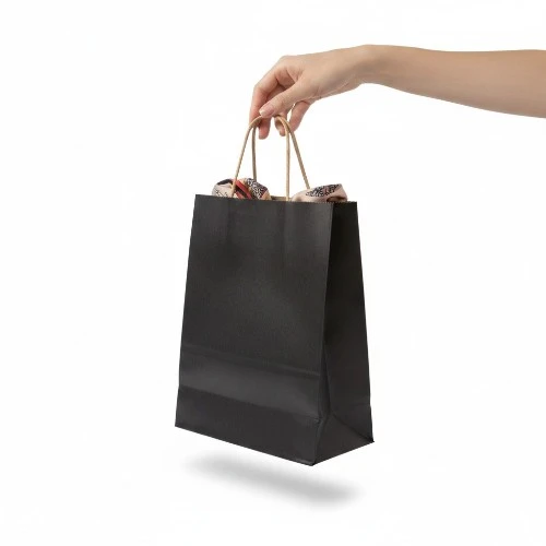 Torba papierowa MINI ECO 18x8x22,5cm czarna.webp