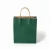 Torba papierowa MINI ECO 18x8x22,5cm ciemnozielona widok z przodu.webp