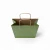 Torba papierowa MINI ECO 18x8x22,5cm jasnozielona widok z góry.webp