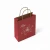 Torba papierowa MINI ECO 18x8x22,5cm czerwona widok z boku.webp