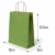 Torba papierowa MINI ECO 18x8x22,5cm jasnozielona z wymiarami.webp
