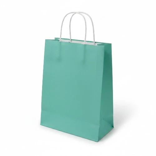 Torba papierowa ŚREDNIA PASTELE 24x10x32cm miętowa.webp