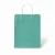 Torba papierowa ŚREDNIA PASTELE 24x10x32cm miętowa widok z przodu .webp