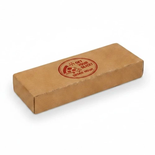 Pizza box trio nadruk w dwóch kolorach na pudełku kraftt.webp