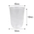 Kubek PP 500ml ø95mm Bubble tea do zgrzewu  z wymiarami.webp