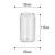 Puszka PET 330ml ø55mm STANDARD z wymiarami.webp