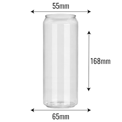 Puszka PET 500ml ø55mm STANDARD z wymiarami.webp