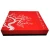 Sushi box 32x32cm  dno czarne góra czerwień .webp